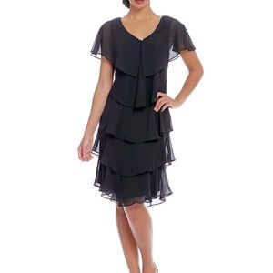 Ignite Evenings Dress, Navy, Size 12